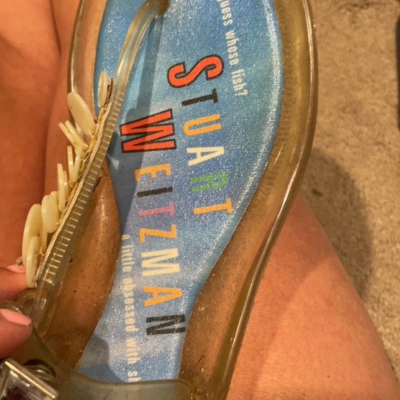 Stuart Weizmann fish jellies size 8 - Picture 3 of 4